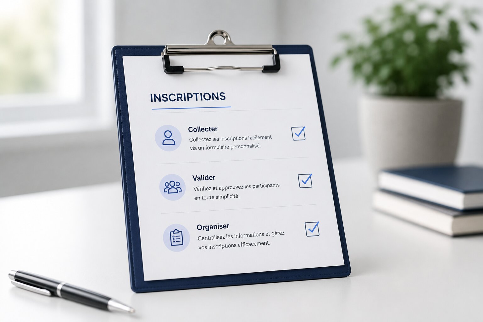 Gestion des inscriptions