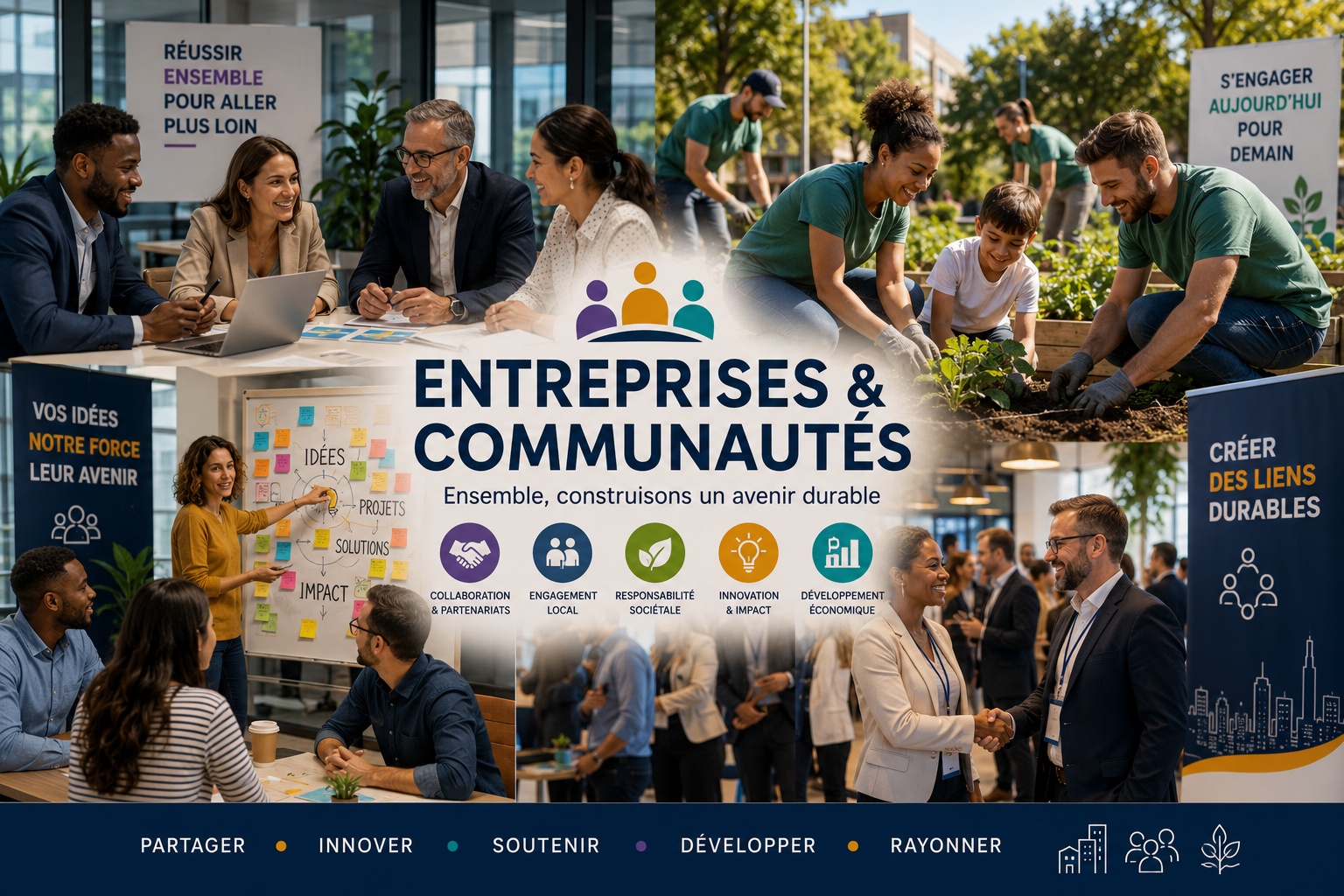 6. 🚀 Entreprises & Communautés